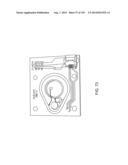 Adhesive and Peripheral Systems and Methods for Medical Devices diagram and image