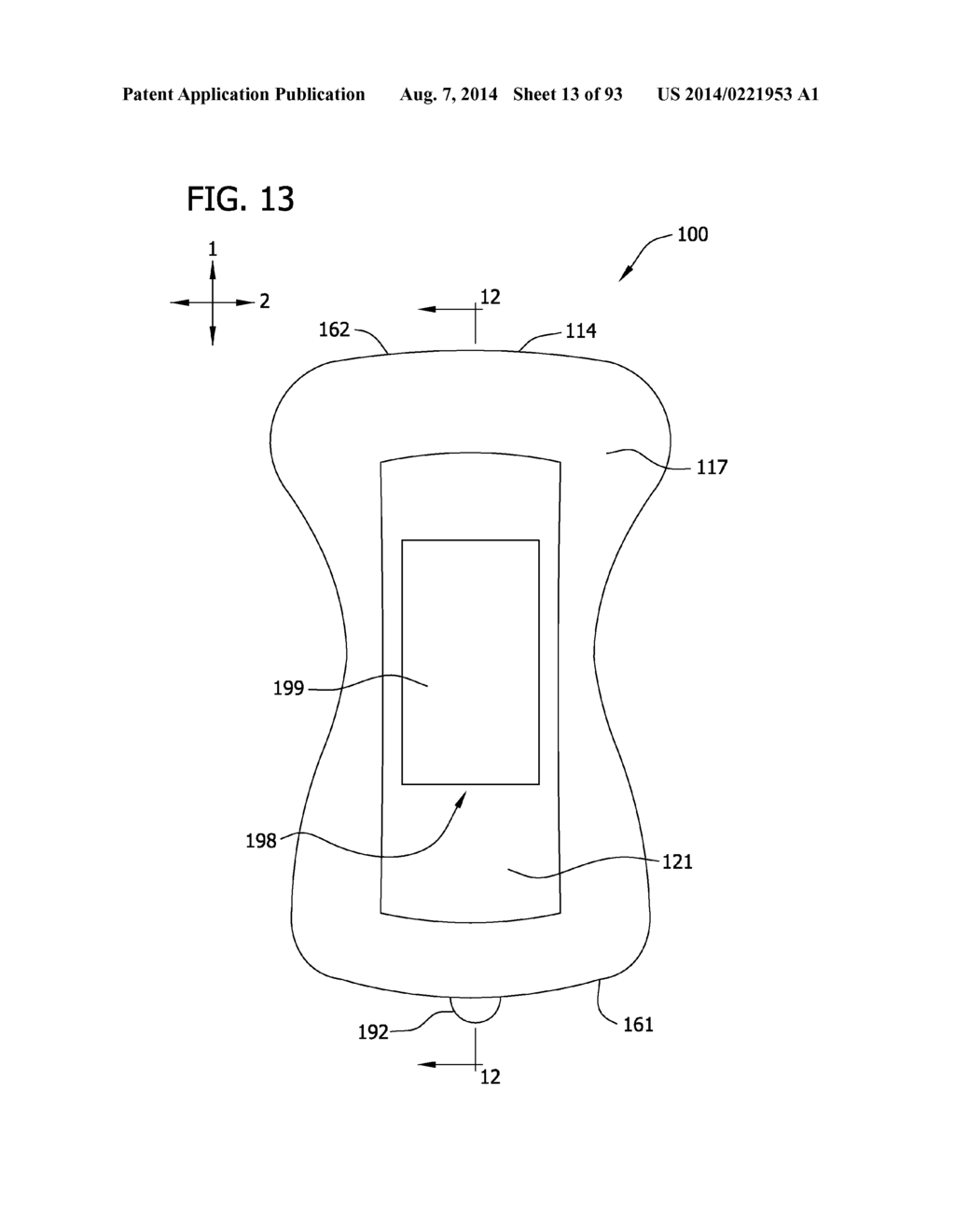 PACKAGED BODY ADHERING ABSORBENT ARTICLE - diagram, schematic, and image 14