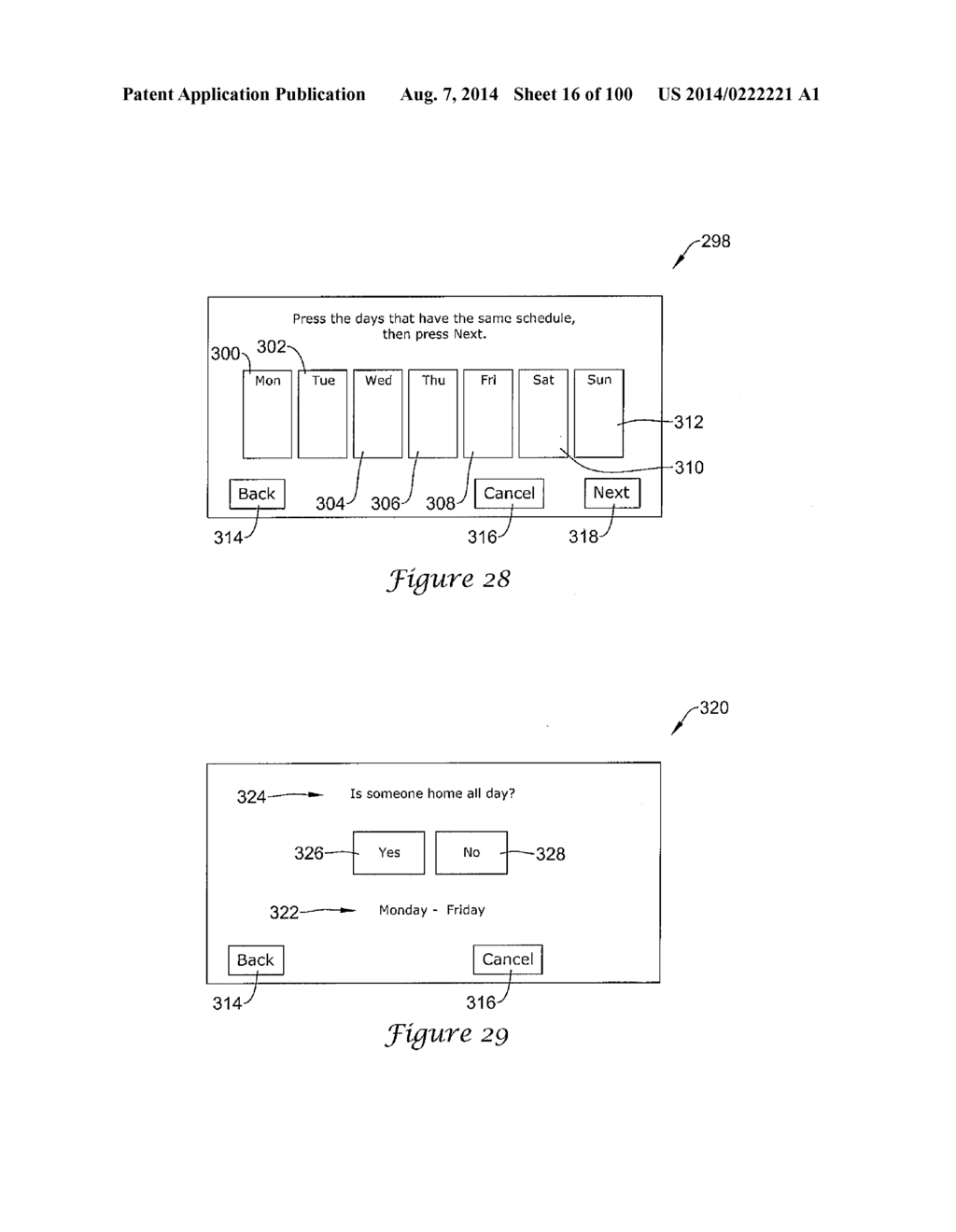 HVAC CONTROLLER HAVING A PARAMETER ADJUSTMENT ELEMENT WITH A QUALITATIVE     INDICATOR - diagram, schematic, and image 17