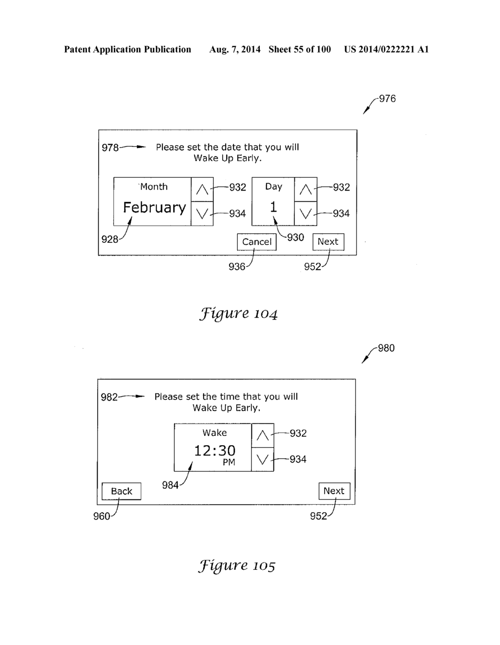 HVAC CONTROLLER HAVING A PARAMETER ADJUSTMENT ELEMENT WITH A QUALITATIVE     INDICATOR - diagram, schematic, and image 56