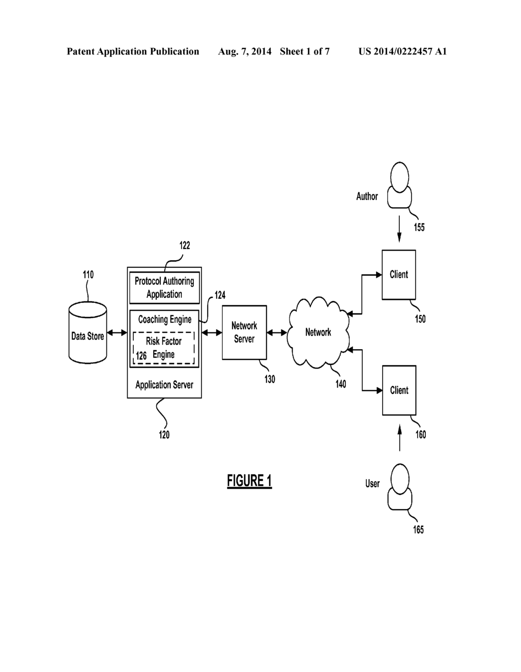 RISK FACTOR ENGINE THAT DETERMINES A USER HEALTH SCORE - diagram, schematic, and image 02