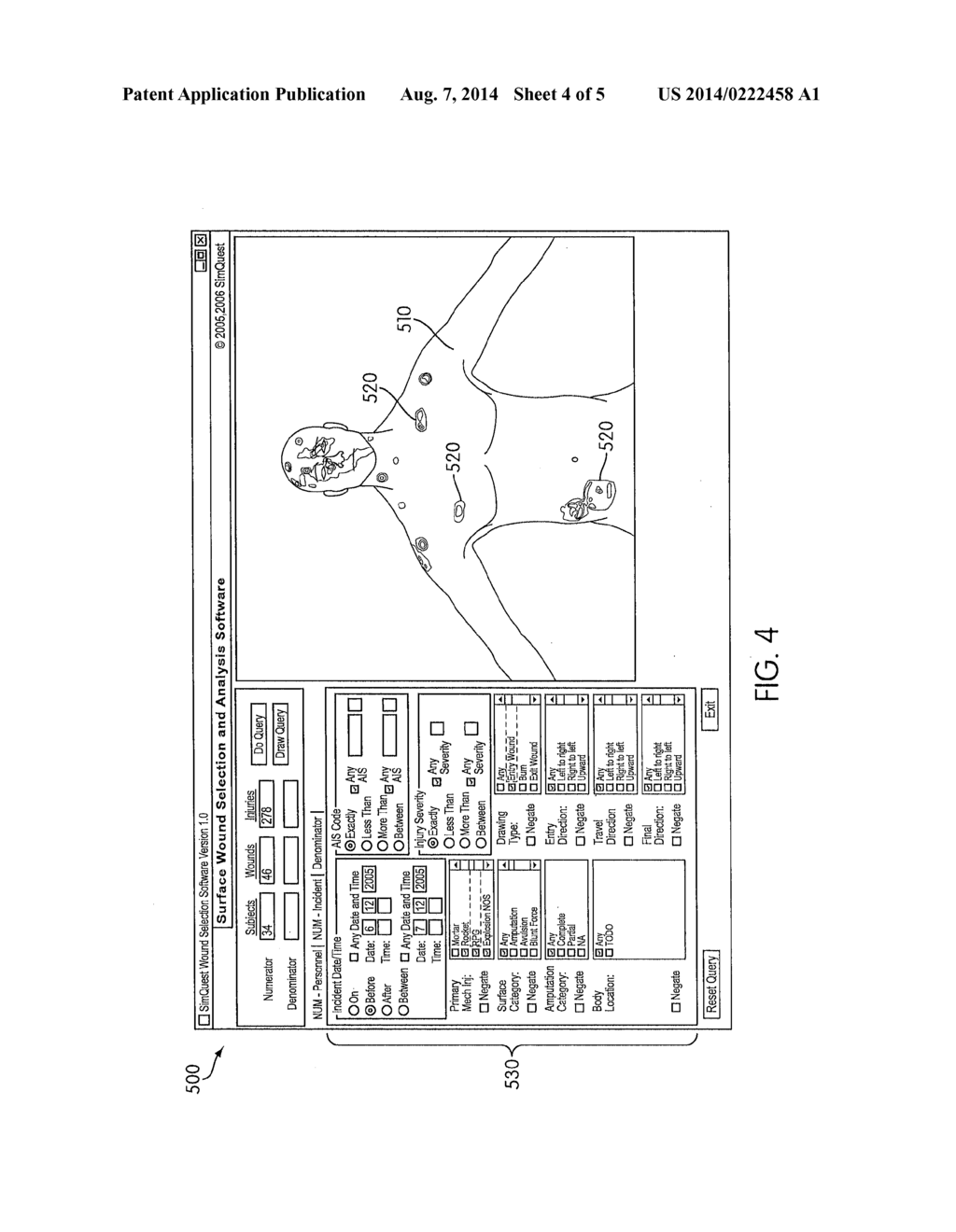 METHOD AND APPRATUS FOR COLLECTING AND ANALYZING SURFACE WOUND DATA - diagram, schematic, and image 05