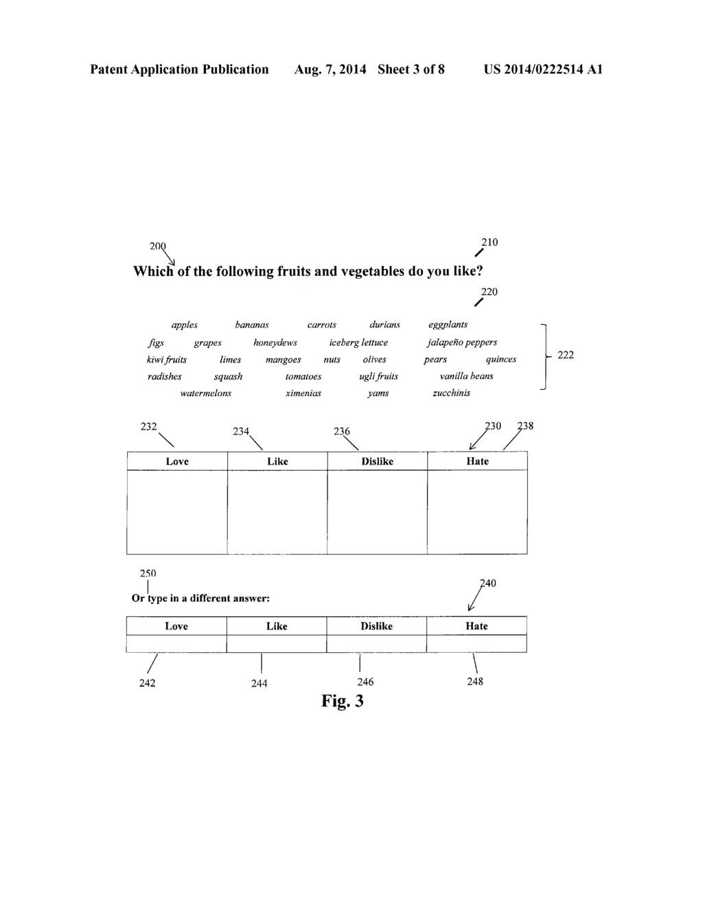 Graphical User Interface for Collecting Explicit and Non-Explicit     Information in Electronic Surveys - diagram, schematic, and image 04