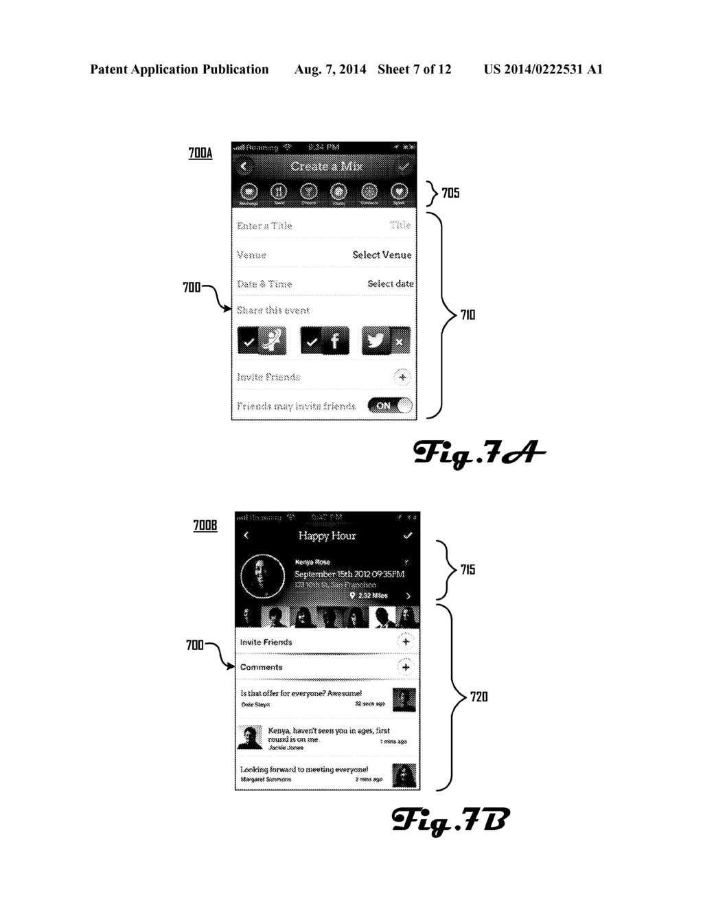 System and Method for providing a Location-Based Social Network - diagram, schematic, and image 08