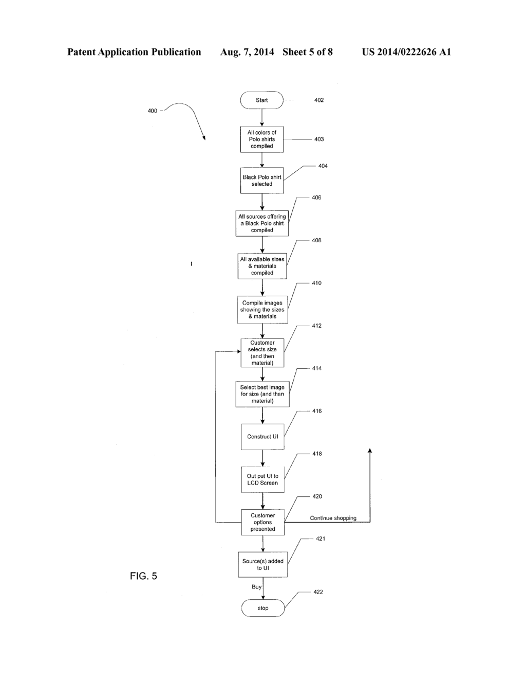 METHODS AND SYSTEMS FOR SELECTING ITEM VARIATIONS FOR DISPLAY IN USER     INTERFACES - diagram, schematic, and image 06