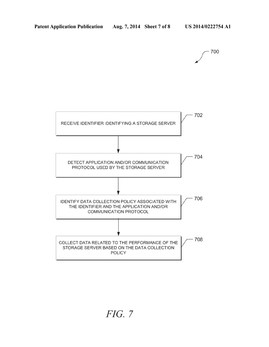 COLLECTION OF DATA ASSOCIATED WITH STORAGE SYSTEMS - diagram, schematic, and image 08