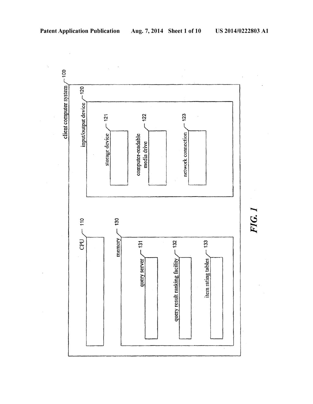 IDENTIFYING ITEMS RELEVANT TO A CURRENT QUERY BASED ON ITEMS ACCESSED IN     CONNECTION WITH SIMILAR QUERIES - diagram, schematic, and image 02