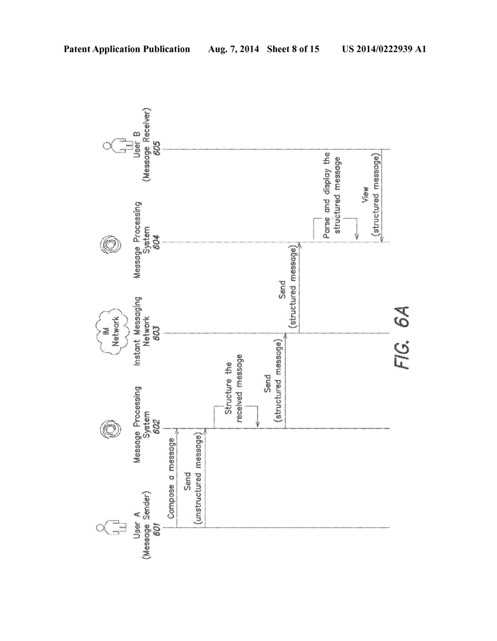 System and Method for Processing Instant Messages - diagram, schematic, and image 09