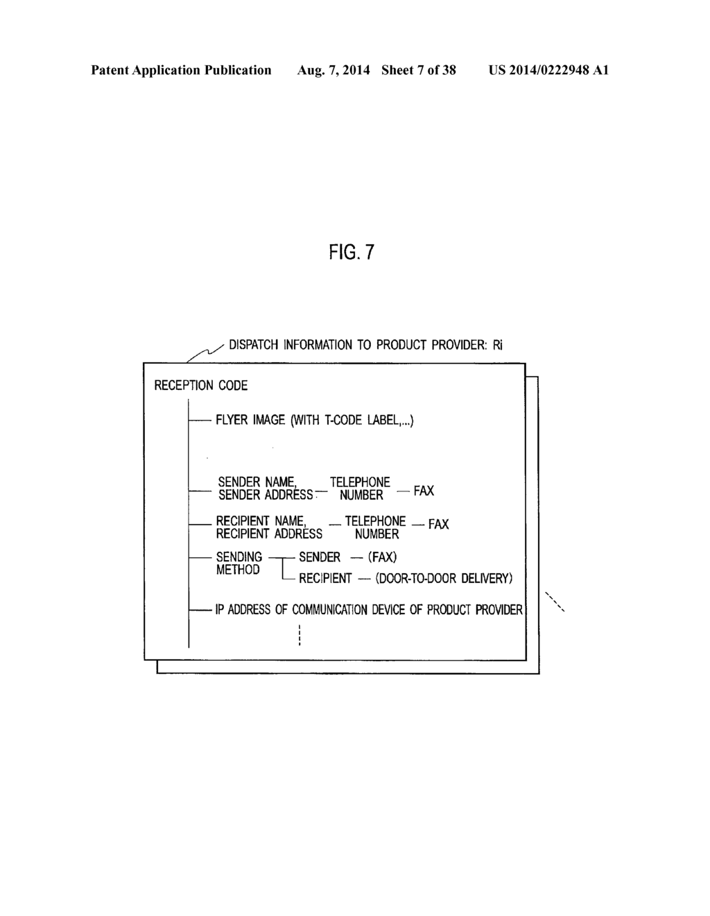 SENDER-SIDE CONTENT TRANSMISSION METHOD AND INFORMATION TRANSMISSION     SYSTEM - diagram, schematic, and image 08