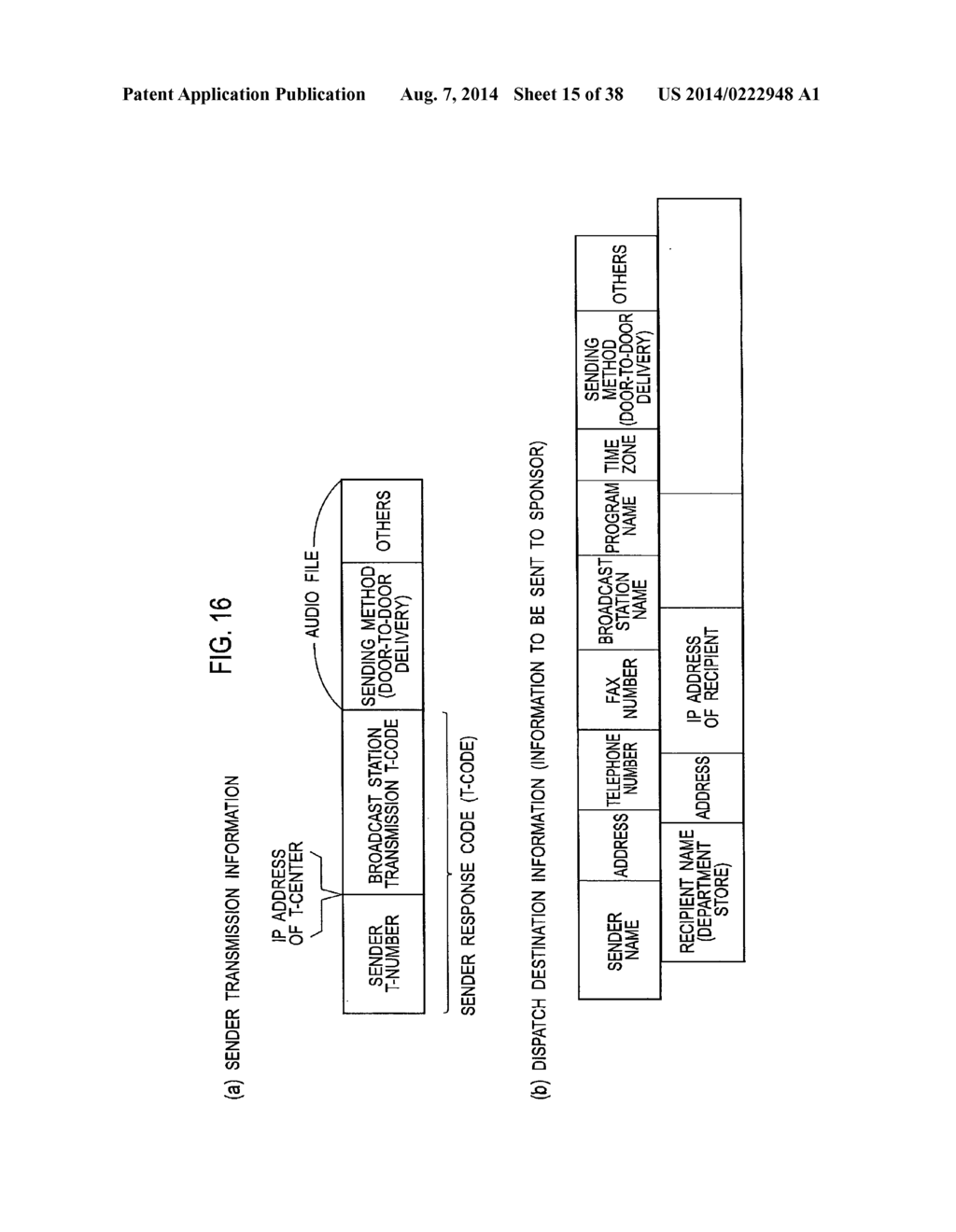 SENDER-SIDE CONTENT TRANSMISSION METHOD AND INFORMATION TRANSMISSION     SYSTEM - diagram, schematic, and image 16