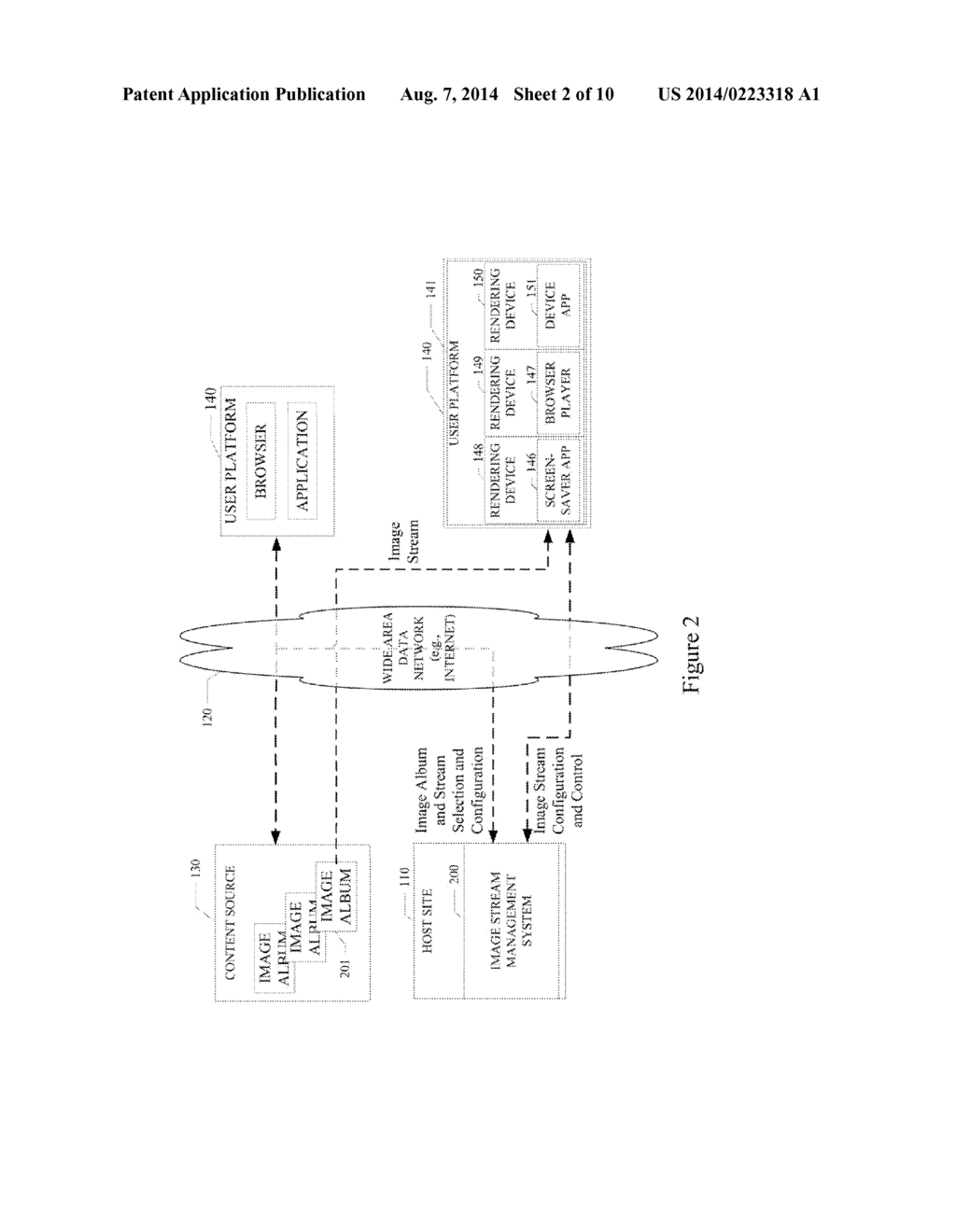 SYSTEM AND METHOD FOR AGGREGATING ONLINE IMAGES AND MANAGING IMAGE STREAMS - diagram, schematic, and image 03