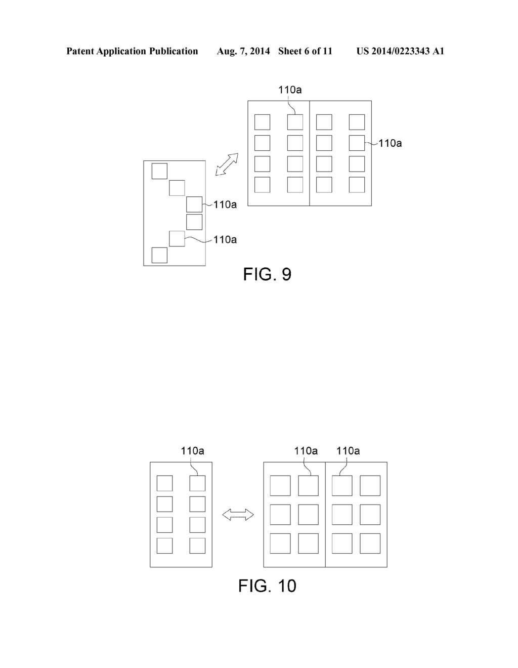 FOLDABLE DISPLAY, FLEXIBLE DISPLAY AND ICON CONTROLLING METHOD - diagram, schematic, and image 07