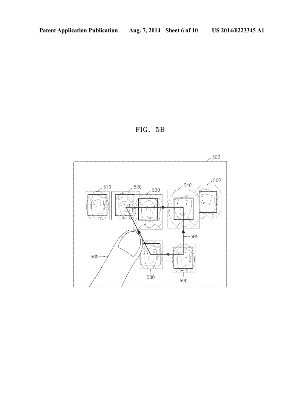 METHOD FOR INITIATING COMMUNICATION IN A COMPUTING DEVICE HAVING A TOUCH     SENSITIVE DISPLAY AND THE COMPUTING DEVICE - diagram, schematic, and image 07