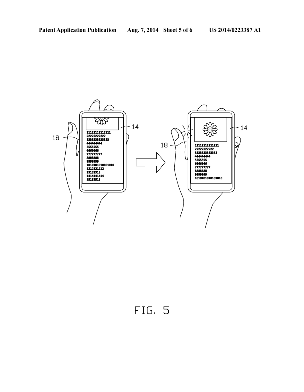 TOUCH-SENSITIVE DEVICE AND ON-SCREEN CONTENT MANIPULATION METHOD - diagram, schematic, and image 06