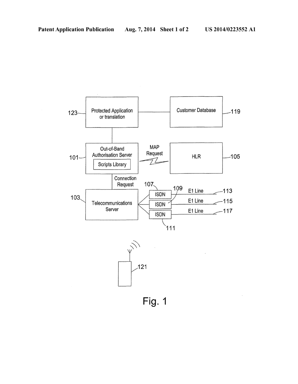 AUTHENTICATION SYSTEM AND METHOD THEREFOR - diagram, schematic, and image 02