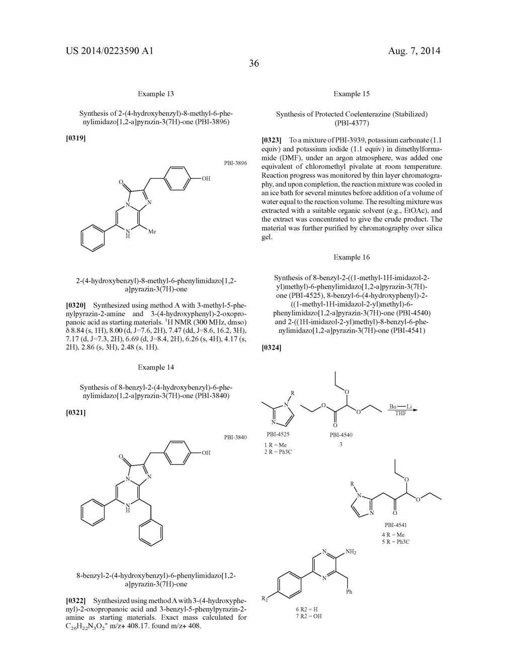 OPLOPHORUS-DERIVED LUCIFERASES, NOVEL COELENTERAZINE SUBSTRATES, AND     METHODS OF USE - diagram, schematic, and image 155