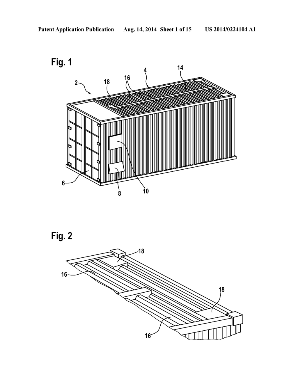 MISSILE CONTAINER AND METHOD OF OPERATING A MISSILE CONTAINER - diagram, schematic, and image 02