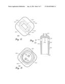 GOLF CLUB BAG SUPPORT MECHANISMS AND RELATED METHODS diagram and image