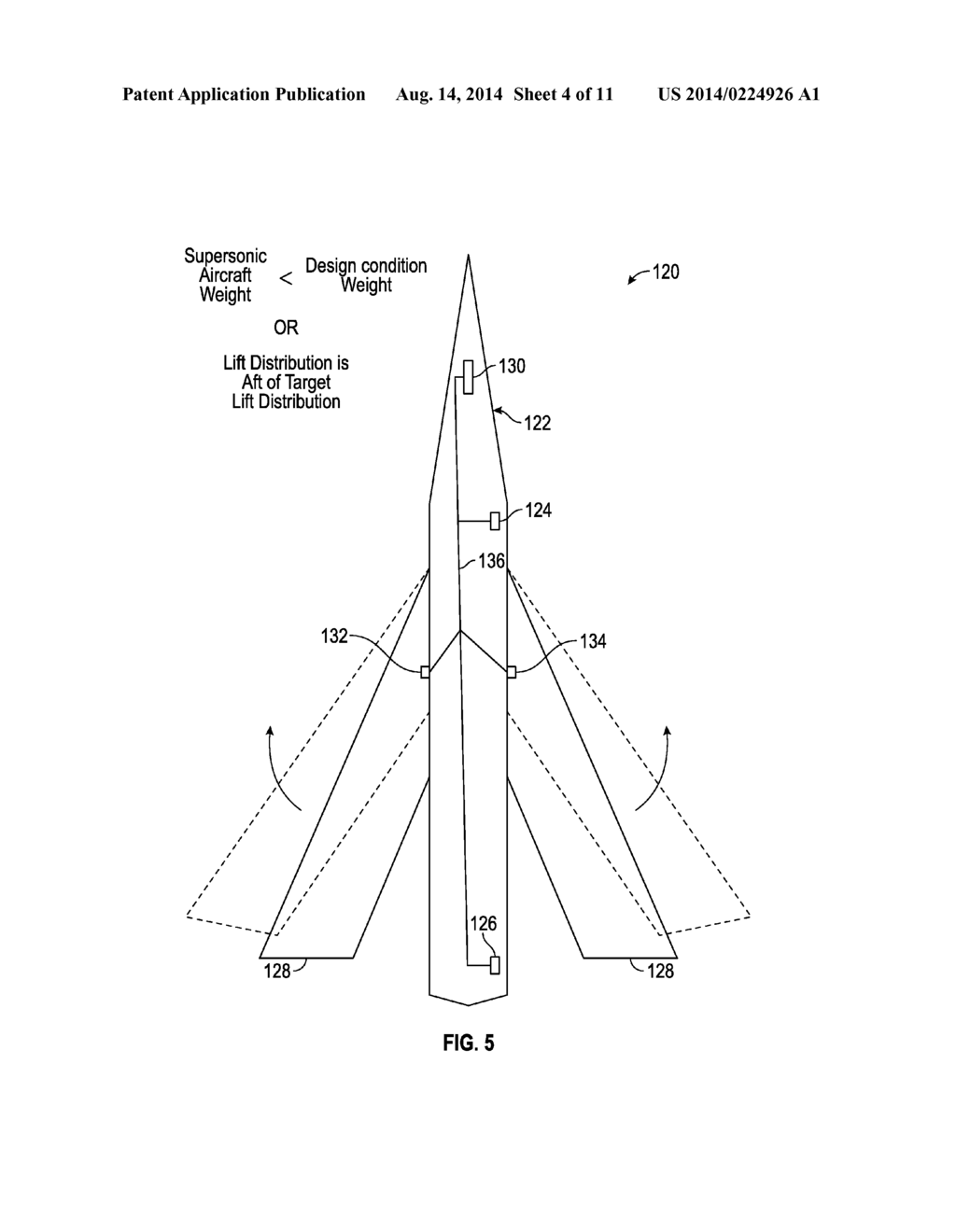 SYSTEMS AND METHODS FOR CONTROLLING A MAGNITUDE OF A SONIC BOOM - diagram, schematic, and image 05