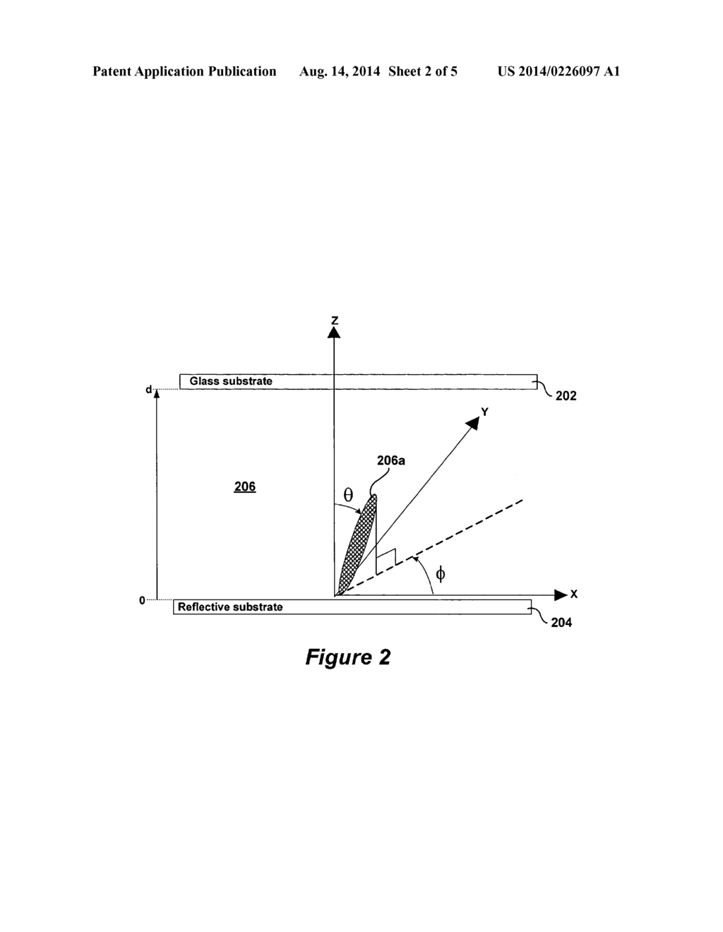 VERTICALLY ALIGNED NEMATIC MODE LIQUID CRYSTAL DISPLAY HAVING LARGE TILT     ANGLES AND HIGH CONTRAST - diagram, schematic, and image 03