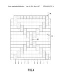 X WEAVE OF COMPOSITE MATERIAL AND METHOD OF WEAVING THEREOF diagram and image