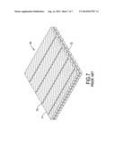 X WEAVE OF COMPOSITE MATERIAL AND METHOD OF WEAVING THEREOF diagram and image