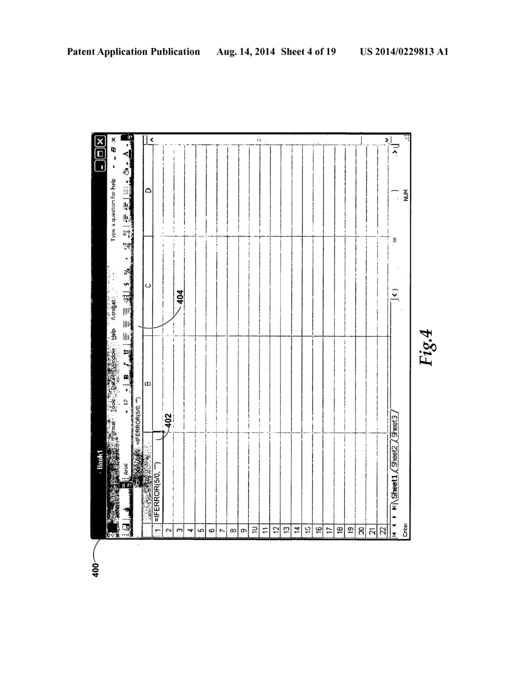 SYSTEM AND METHOD FOR A SPREADSHEET APPLICATION SUPPORTING DIVERSE     FORMULAIC FUNCTIONS - diagram, schematic, and image 05