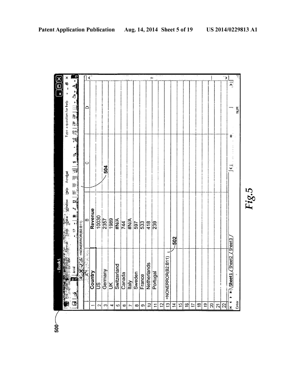 SYSTEM AND METHOD FOR A SPREADSHEET APPLICATION SUPPORTING DIVERSE     FORMULAIC FUNCTIONS - diagram, schematic, and image 06