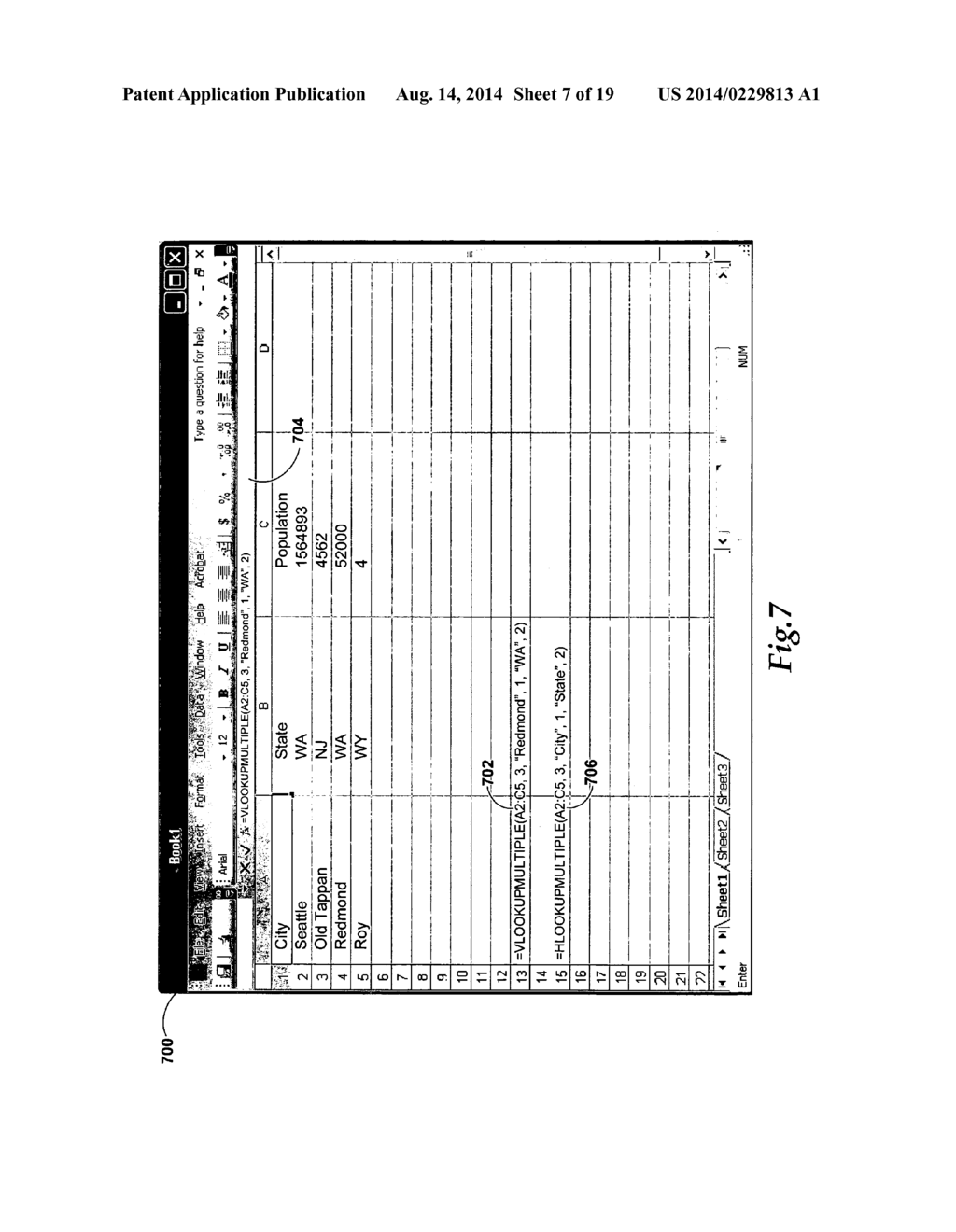 SYSTEM AND METHOD FOR A SPREADSHEET APPLICATION SUPPORTING DIVERSE     FORMULAIC FUNCTIONS - diagram, schematic, and image 08