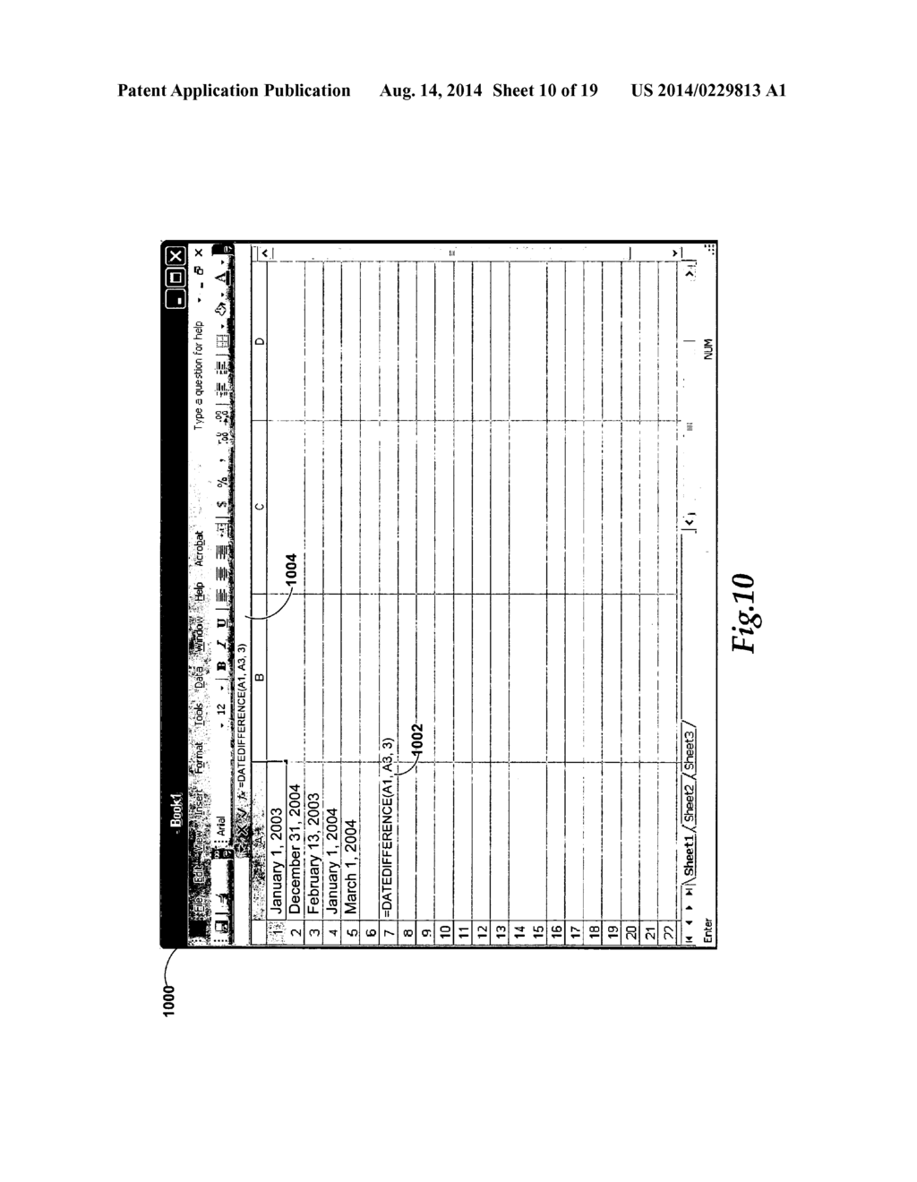 SYSTEM AND METHOD FOR A SPREADSHEET APPLICATION SUPPORTING DIVERSE     FORMULAIC FUNCTIONS - diagram, schematic, and image 11