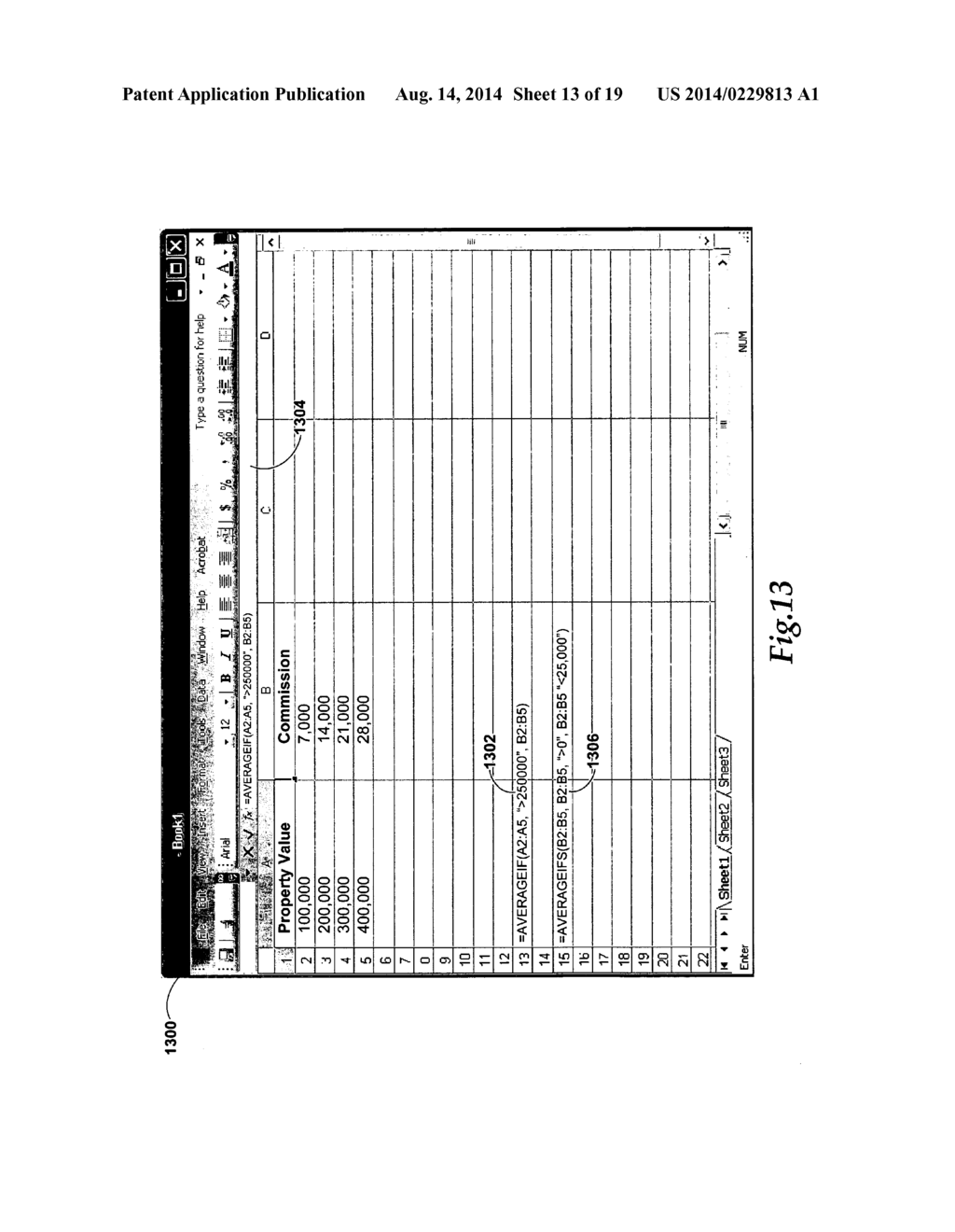 SYSTEM AND METHOD FOR A SPREADSHEET APPLICATION SUPPORTING DIVERSE     FORMULAIC FUNCTIONS - diagram, schematic, and image 14