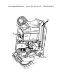 POOL CLEANING ROBOT HAVING WATERLINE MOVEMENT CAPABILITIES diagram and image