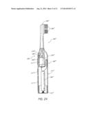 ILLUMINATED FLASHING TOOTHBRUSH AND METHOD OF USE diagram and image