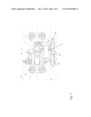 Articulated Joint for Deploying and Locking a Solar Generator or a     Reflector diagram and image