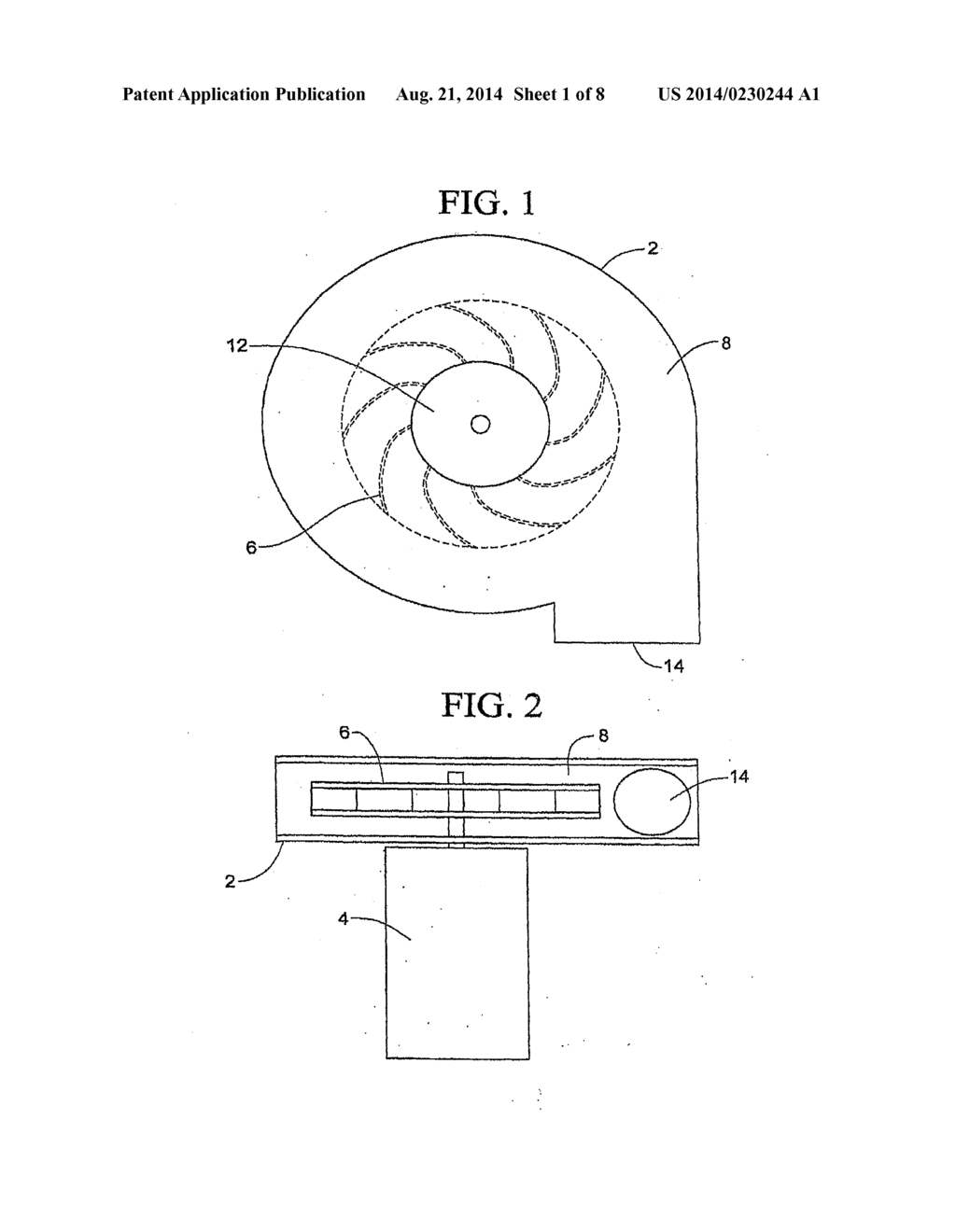 Quiet Blower Apparatus and System and Method for Reducing Blower Noise - diagram, schematic, and image 02