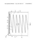 PLEATED FILTER WITH AUTOMATIC LOWER END HOLD DOWN diagram and image