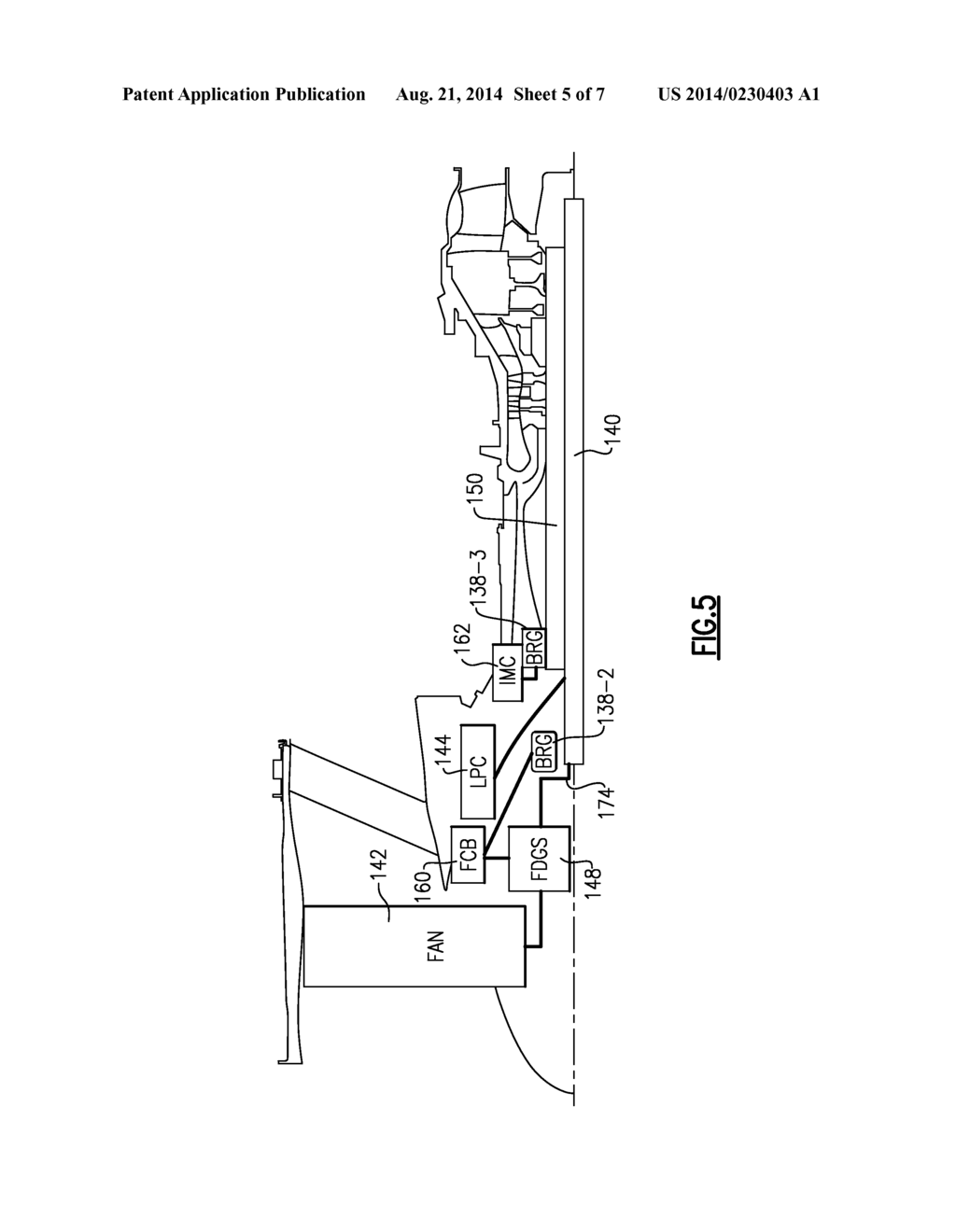 GAS TURBINE ENGINE SHAFT BEARING CONFIGURATION - diagram, schematic, and image 06