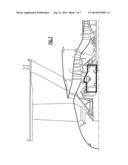 GAS TURBINE ENGINE SHAFT BEARING CONFIGURATION diagram and image