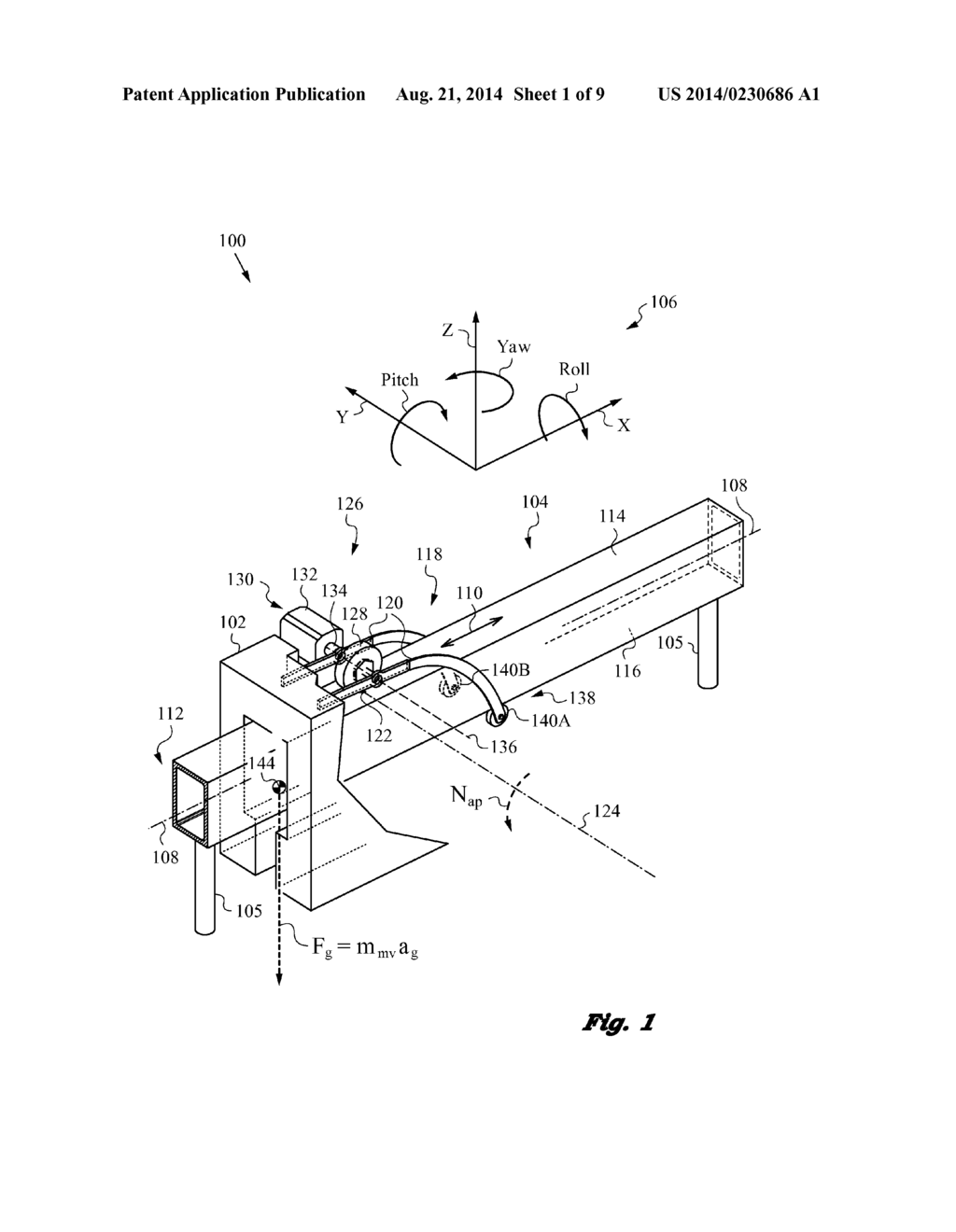 Monorail Vehicle Apparatus with Gravity-Augmented Contact Load - diagram, schematic, and image 02