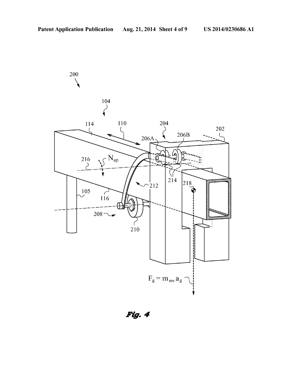 Monorail Vehicle Apparatus with Gravity-Augmented Contact Load - diagram, schematic, and image 05