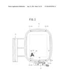 NON-TRANSITORY COMPUTER-READABLE MEDIUM, SEWING MACHINE SYSTEM, AND     EMBROIDERY FRAME diagram and image