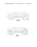 Complex-Shaped Piston Oil Galleries With Piston Crowns Made By Cast Metal     or Powder Metal Processes diagram and image