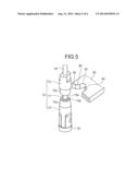 OPERATION LEVER LOCK APPARATUS diagram and image