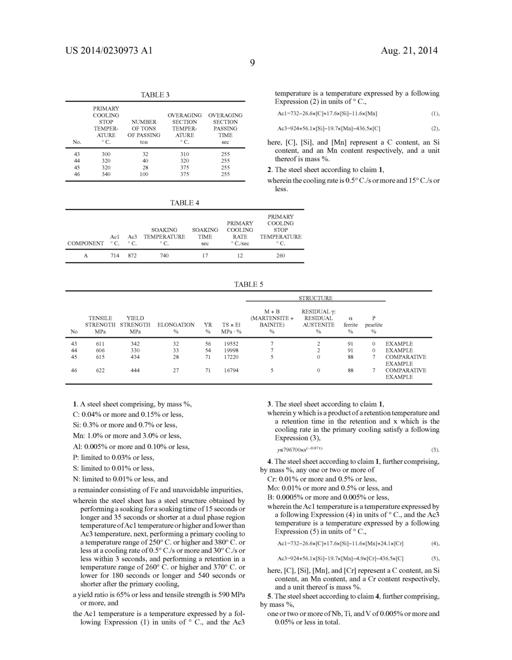 STEEL SHEET AND METHOD OF PRODUCING THE SAME - diagram, schematic, and image 12