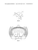 OPTIONALLY GLUED-ON OR NAILED-ON HORSE SHOE diagram and image