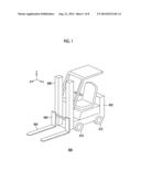 MOTOR DRIVE APPARATUS FOR ELECTRIC FORKLIFT AND ELECTRIC FORKLIFT ADOPTING     THE SAME diagram and image