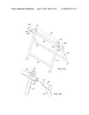 Saw Horse System and Apparatus diagram and image