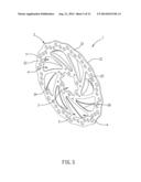 Brake disc with enhanced heat dissipation diagram and image