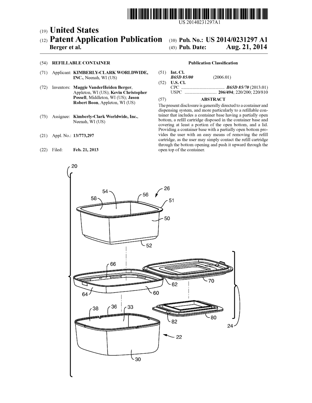 REFILLABLE CONTAINER - diagram, schematic, and image 01