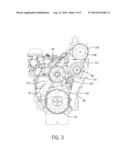 COMBINATION WELDING GENERATOR-AIR COMPRESSOR WITH A SINGLE BELT DRIVE diagram and image